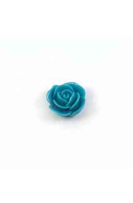 Rosa in resina - blue