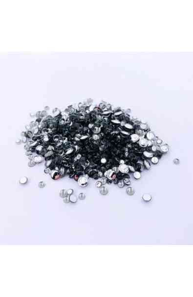 SEMI PEARLS TRANSPARENT BLACK