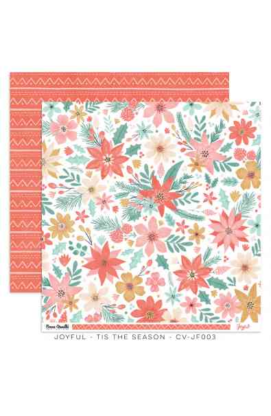 Joyful - 12x12" Paper 12x12" Tis The Season