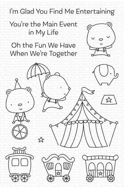 Clear Stamps - You're the Main Event