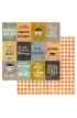 Farmstead Harvest - Carta 12x12"  Tiny Frames