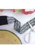 Alua Cid - Nastro Doppio Pizzo Nero 38mm