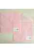 Busta con chiusura in velcro Rosa 12x12"