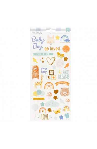 Hello Little Boy - Stickers 6x12"