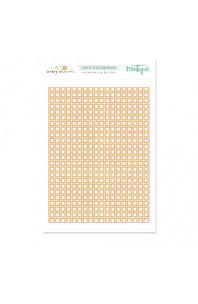 Baby Bloom - Embossing Folder Mimbre