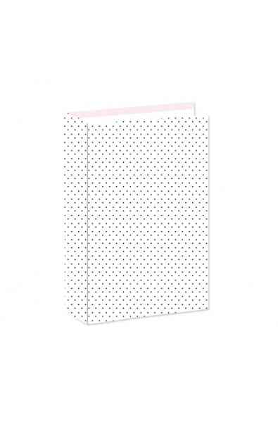Album 4"X8" Lunares negros