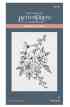 BetterPress plate – Butterfly Bouquet