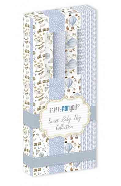 Sweet baby Boy - Leather paper Kit