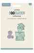 Fustella e Timbro - Cute Bookworm