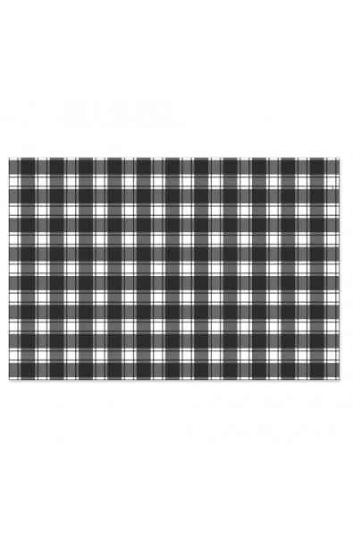 Tela per rilegatura 35x50 cm - Vichy negro