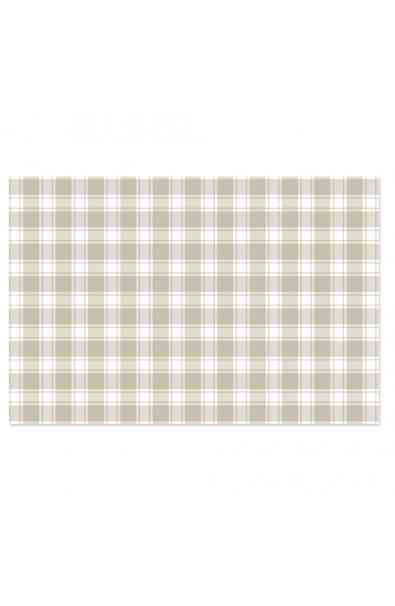 Tela per rilegatura 35x50 cm - Vichy pardo