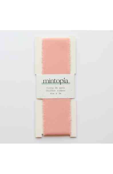 Nastro di garza 4 cm x 3 m - Baby Pink
