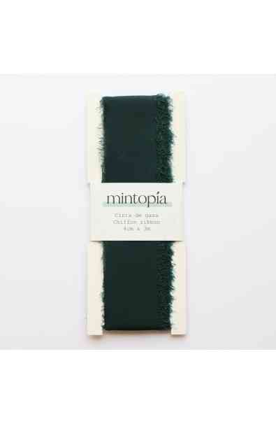 Nastro di garza 4 cm x 3 m - Forest Green