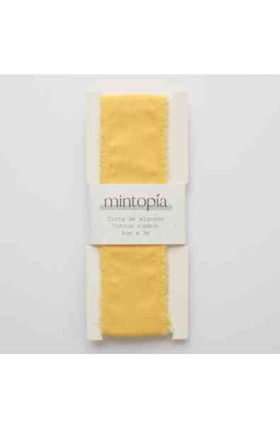 Nastro di cotone 4 cm x 3 m - Canary