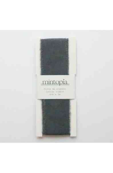 Nastro di cotone 4 cm x 3 m - Marine