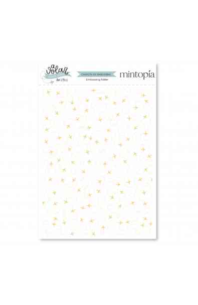 A Volar - Travel Stories - Embossing Folder 6x8" - Aviones