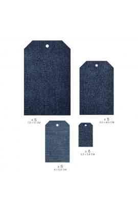 GINKGO - 21 etichette stampate Jean 