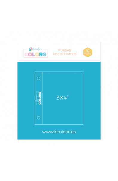 Page Protectors 3x4" 1 tasca