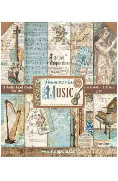 Music - Pad 12x12