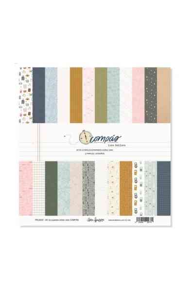 Compas - Kit di carte 12x12" Bifacciale