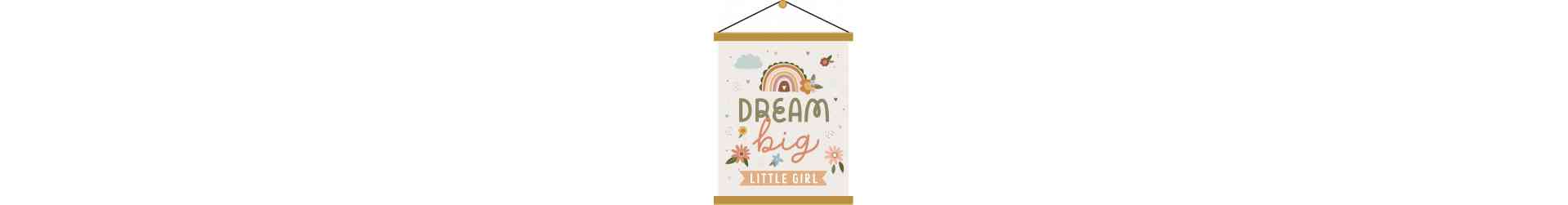 Dream Big Little Girl
